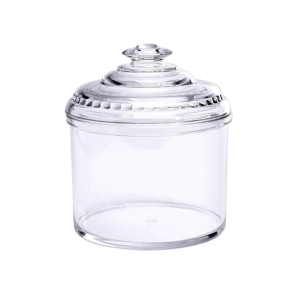 Plastic Airtight Candy Canister: 42-Ounce