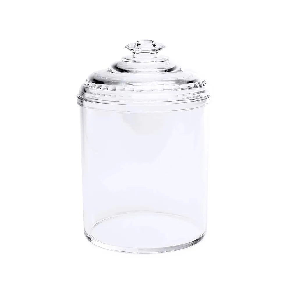 Plastic Airtight Candy Canister: 78-Ounce