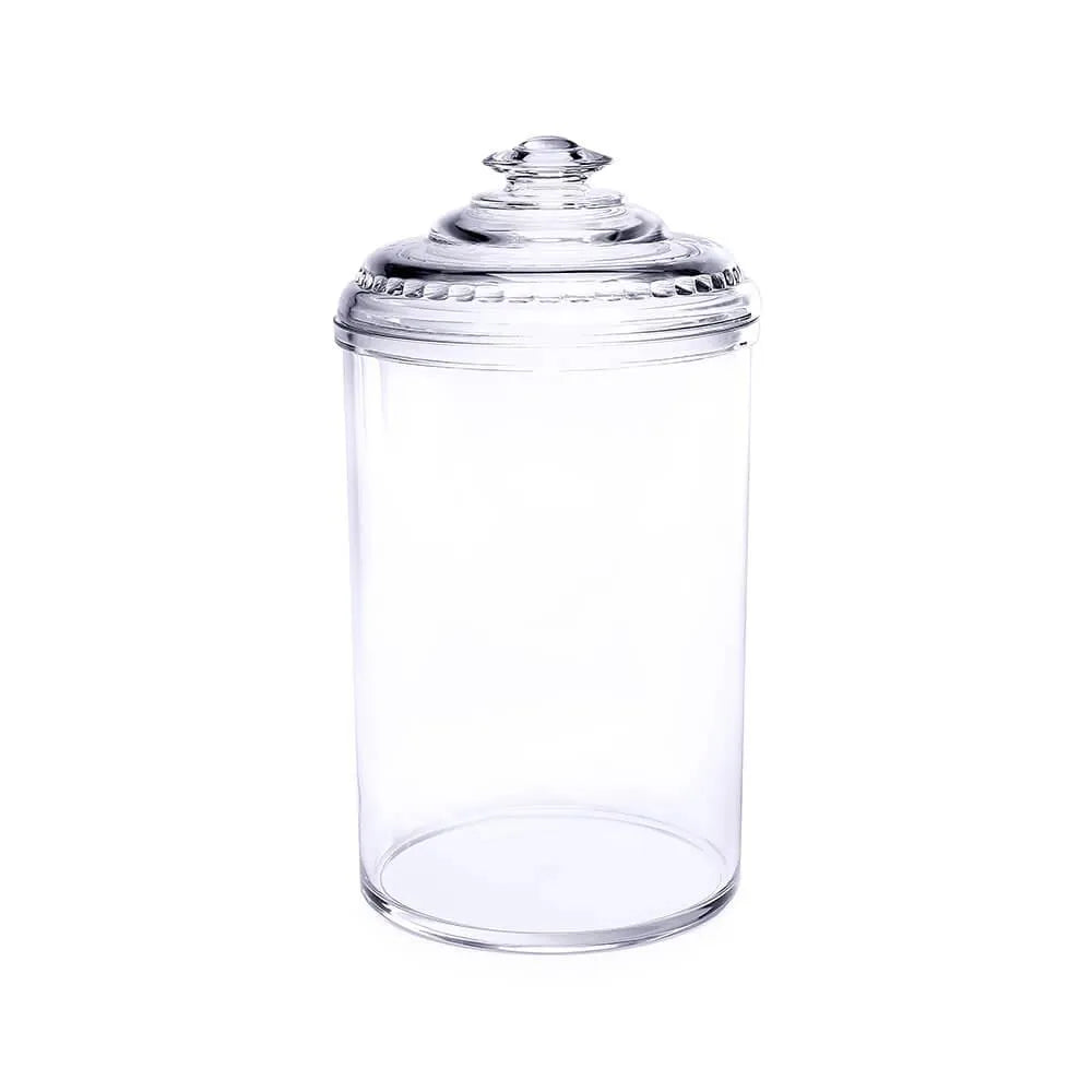 Plastic Airtight Candy Canister: 93-Ounce