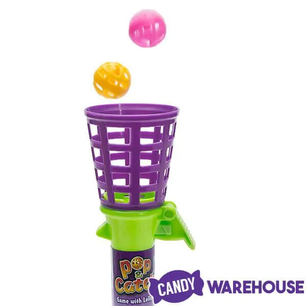 Pop & Catch Game with Lollipop: 12-Piece Box