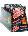 Pop Rocks Candy Packs - Strawberry: 24-Piece Box