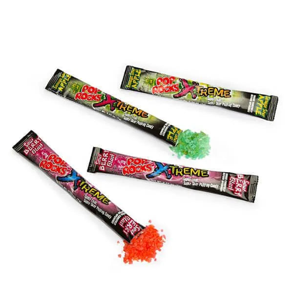 Pop Rocks Sour Xtreme Candy Packets: 48-Piece Box