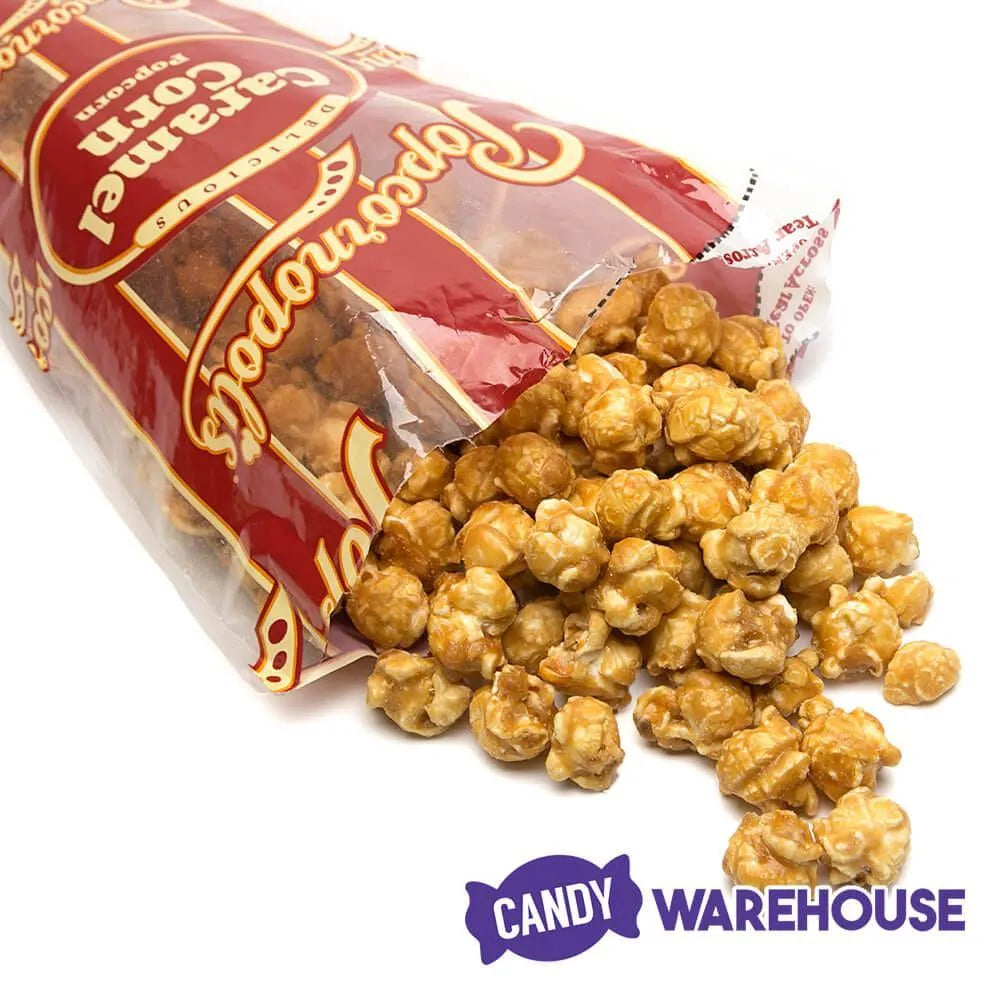 Popcornopolis Caramel Corn Popcorn 10-Ounce Cone