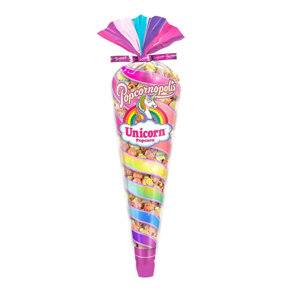 Popcornopolis Unicorn Popcorn: 6.3-Ounce Cone