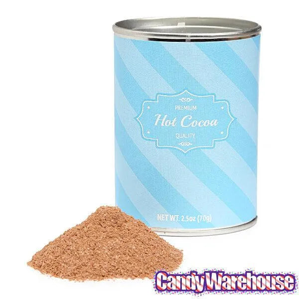 Premium Hot Chocolate Powder - Blue Tins: 6-Piece Box