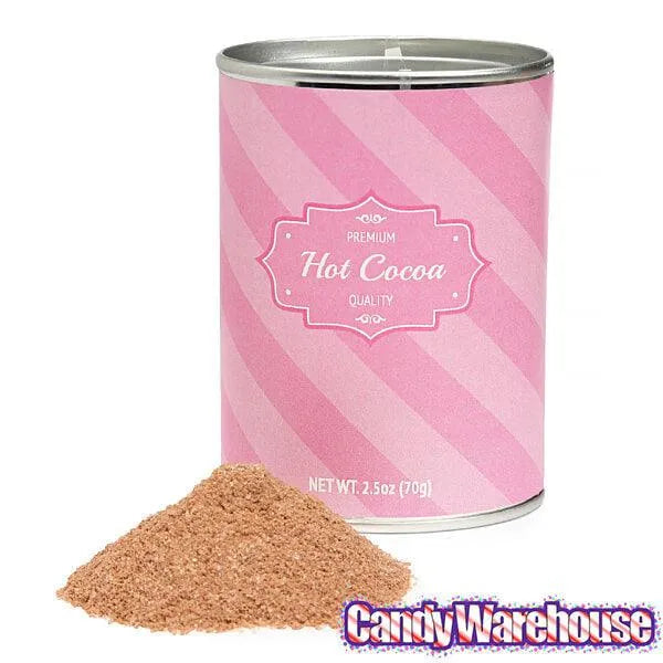 Premium Hot Chocolate Powder - Pink Tins: 6-Piece Box