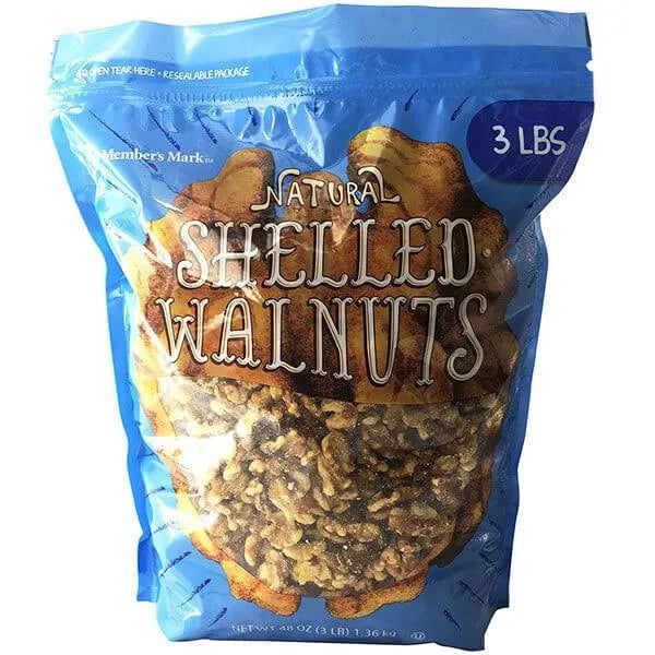 Premium Quality Shelled Walnuts: 3LB Bag