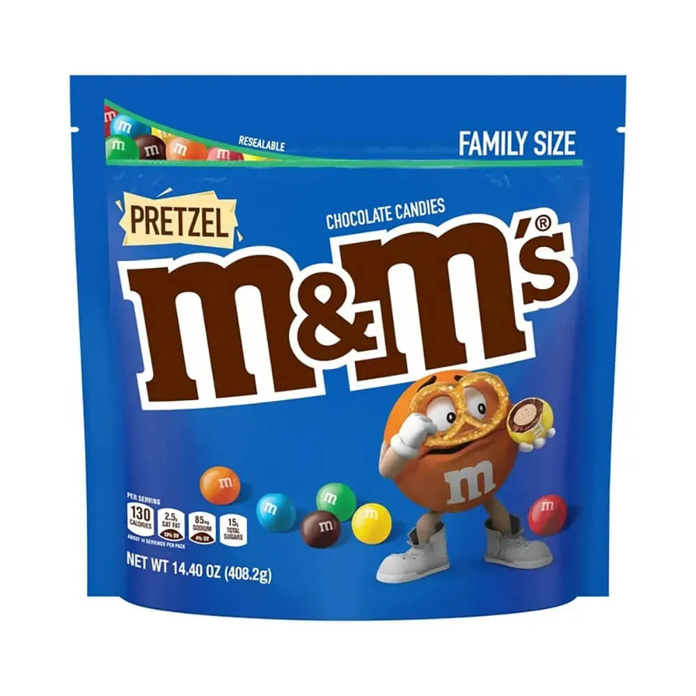 Pretzel M&M's Candy: 14.4-Ounce Bag