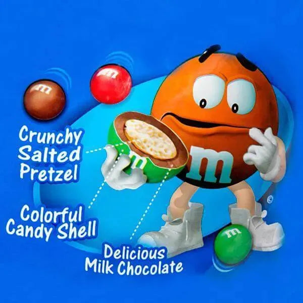 Pretzel M&M's Candy: 14.4-Ounce Bag