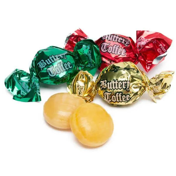 Primrose Christmas Butter Toffee Candy: 5LB Bag