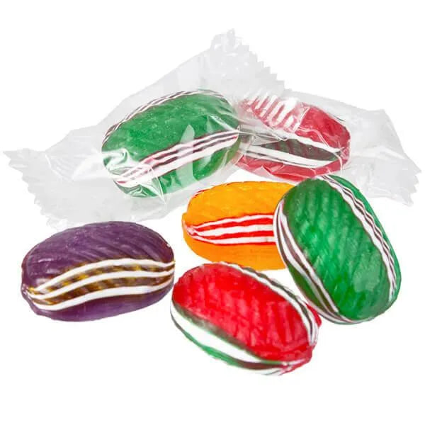 Primrose Fancy Filled Ovals Hard Candy - Wrapped: 5LB Bag