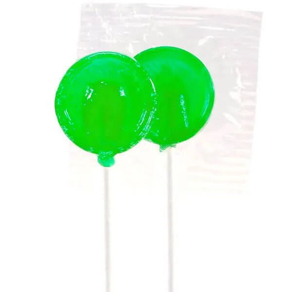 Primrose Green Lime Lollipops: 5LB Bag