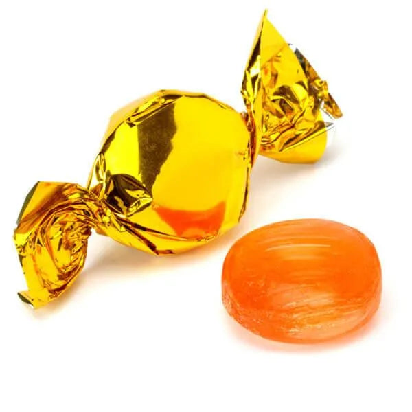 Primrose Metallic Foiled Hard Candy Buttons - Gold: 5LB Bag