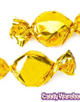 Primrose Metallic Foiled Hard Candy Buttons - Gold: 5LB Bag