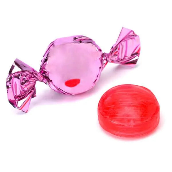 Primrose Metallic Foiled Hard Candy Buttons - Light Pink: 5LB Bag