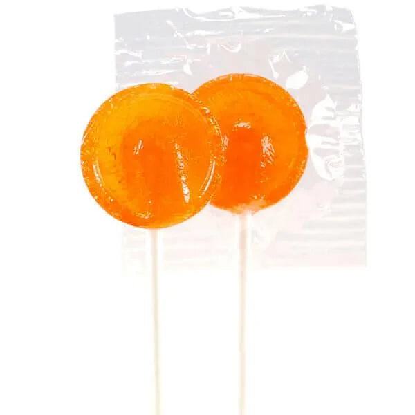 Primrose Orange Citrus Lollipops: 5LB Bag