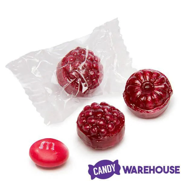 Primrose Red Raspberries Hard Candy: 5LB Bag