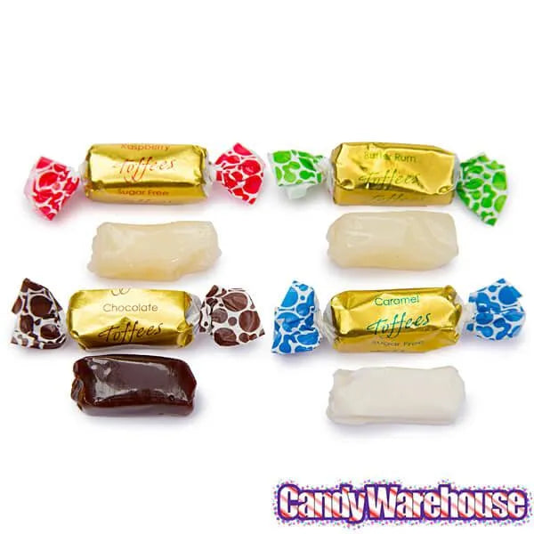 Primrose Sugar Free Caramel Toffee Rolls Assortment: 5LB Bag