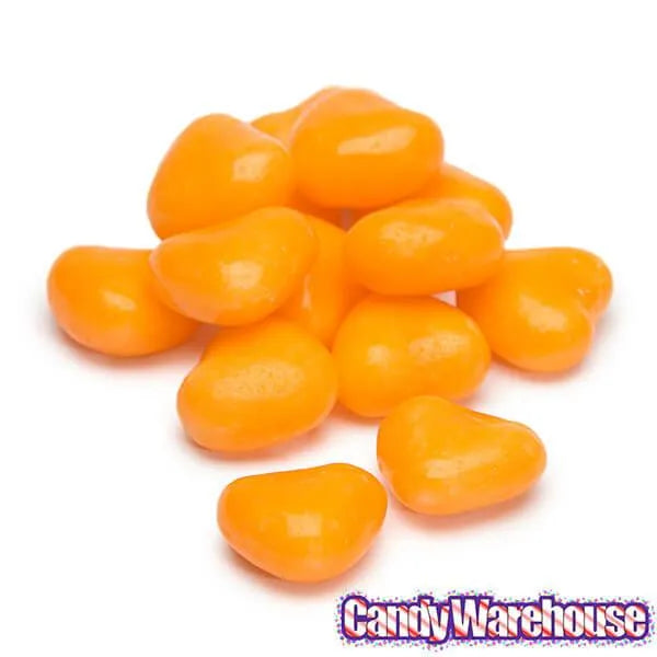 Primrose Tiny Candy Hearts - Orange: 5LB Bag