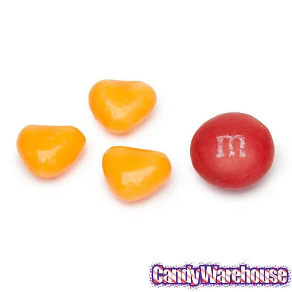 Primrose Tiny Candy Hearts - Orange: 5LB Bag