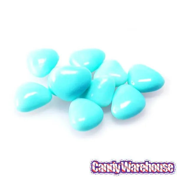 Primrose Tiny Candy Hearts - Pastel Blue: 5LB Bag