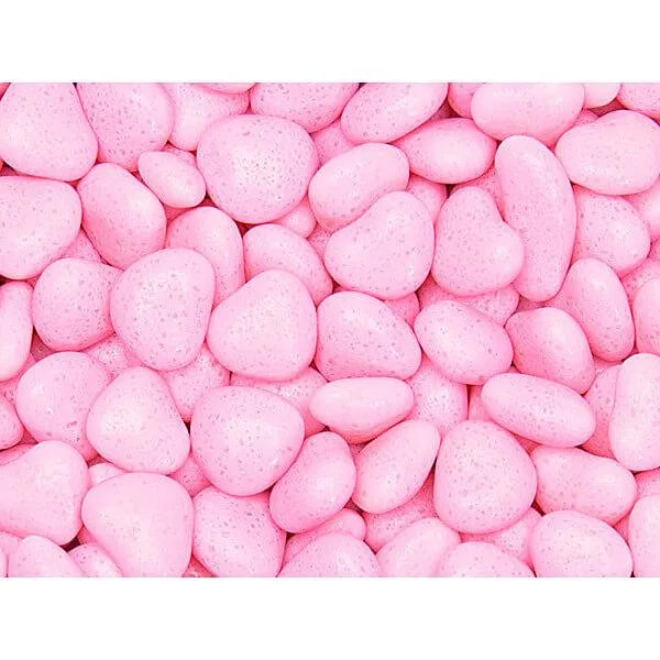 Primrose Tiny Candy Hearts - Pink: 5LB Bag