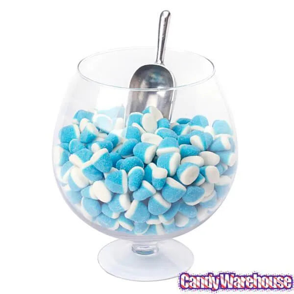 Vidal Blue Raspberry Gummi Drops: 1KG Bag