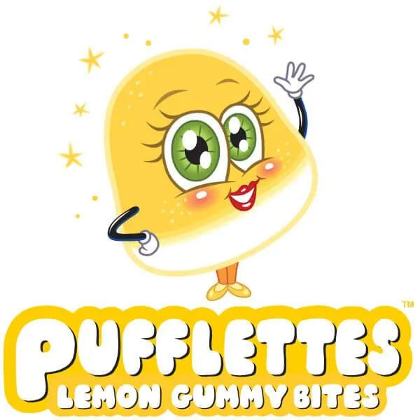 Pufflettes Gummy Bites - Lemon: 5LB Bag