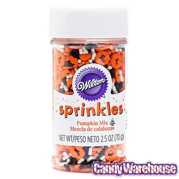 Pumpkin Mix Halloween Sprinkles: 2.5-Ounce Bottle