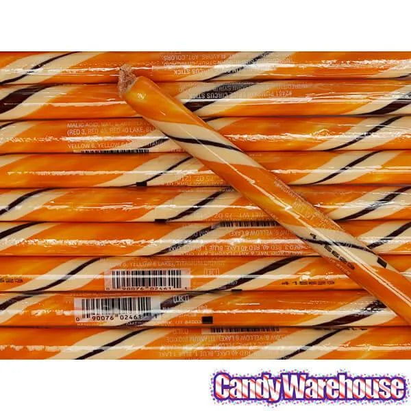 Pumpkin Spice Hard Candy Sticks: 100-Piece Box