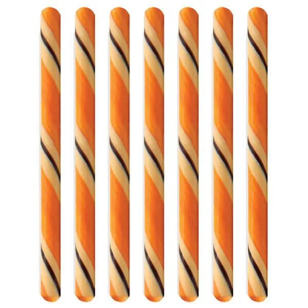 Pumpkin Spice Hard Candy Sticks: 100-Piece Box