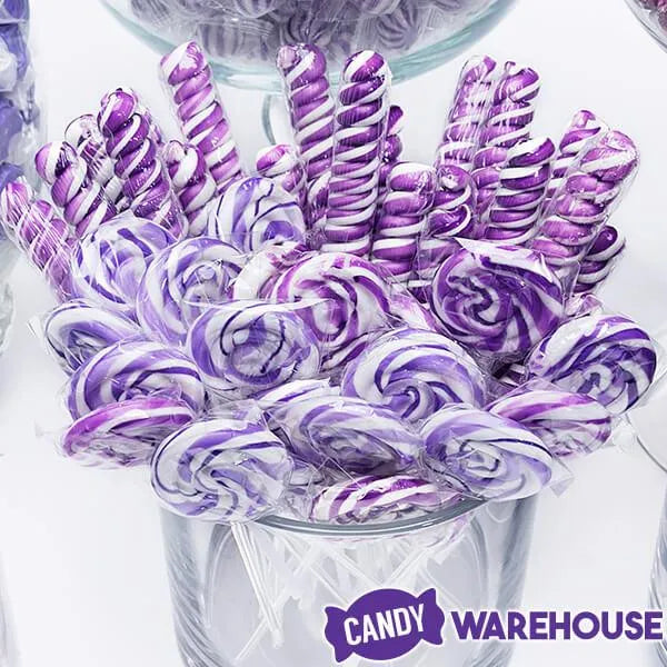 Purple Candy Bar Table Assortment