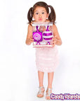 Purple Large Candy Ornaments - 8 Inch: 2-Piece Box