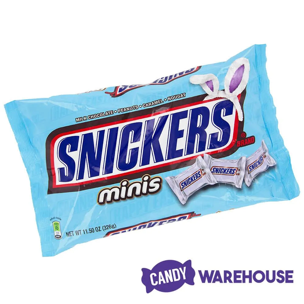 Purple Snickers Minis Candy: 10.48-Ounce Bag