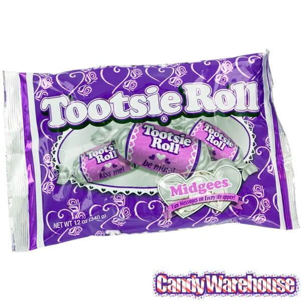 Purple Tootsie Rolls: 50-Piece Bag