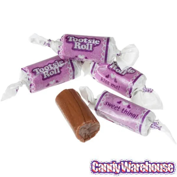 Purple Tootsie Rolls: 50-Piece Bag