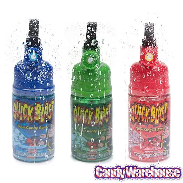 Quick Blast Fire Extinguisher Candy Spray Dispensers: 12-Piece Box