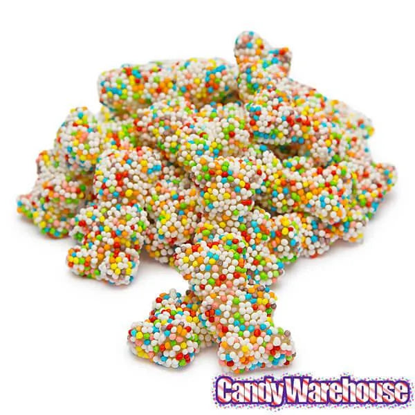 Rainbow Crunch Gummy Bears Candy: 3KG Bag