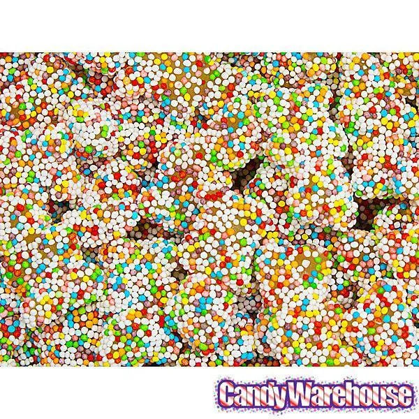 Rainbow Crunch Gummy Bears Candy: 3KG Bag