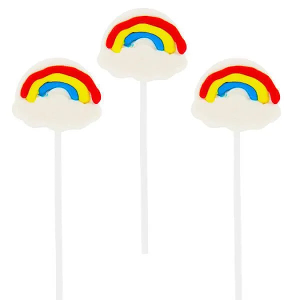 Rainbow Lollipops: 12-Piece Box