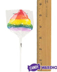 Rainbow Poop Swirl Pops: 12-Piece Box