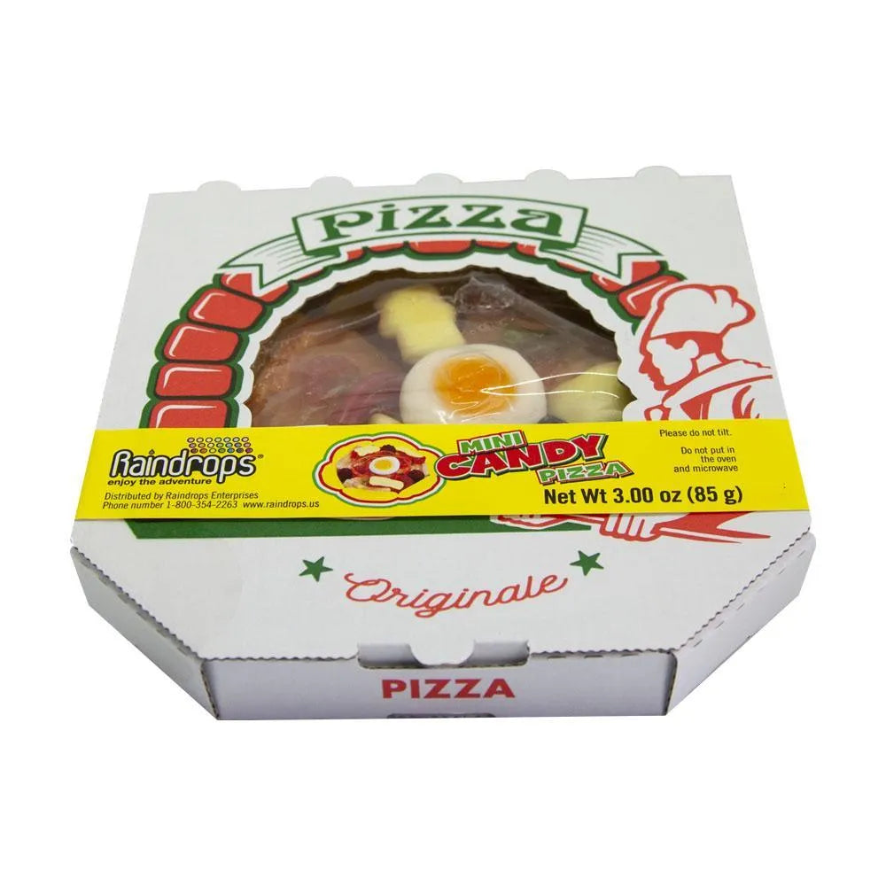 Raindrops Mini Candy Pizza: 36-Piece Case