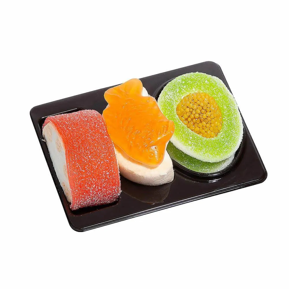 Raindrops Mini Gummy Sushi: 12 Piece Box