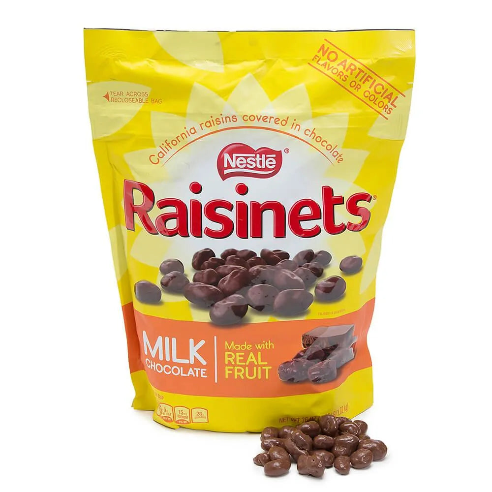 Raisinets Milk Chocolate Raisins Candy: 36-Ounce Bag