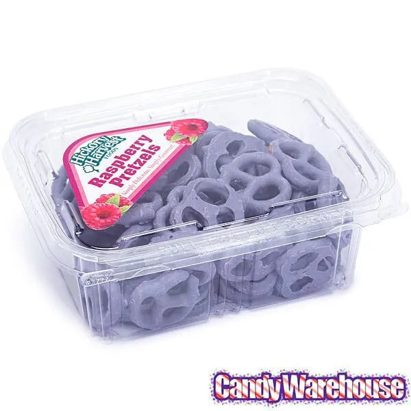 Raspberry Yogurt Covered Mini Pretzels: 9-Ounce Tub