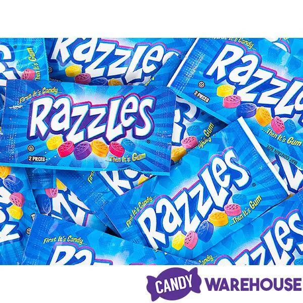 Razzles Candy 2-Packs: 240-Piece Box