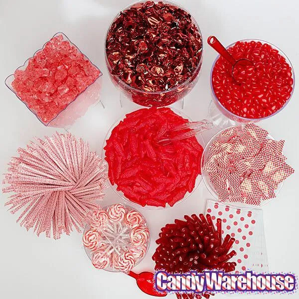 Red Candy Buffet Kit: 25 to 50 Guests