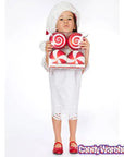 Red Candy Swirl Ornaments - 4.75 Inch: 4-Piece Box