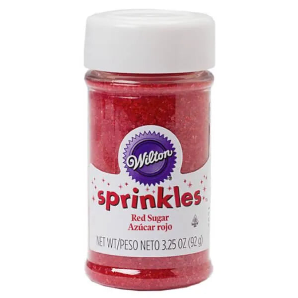 Red Colored Sugar: 3.25-Ounce Bottle