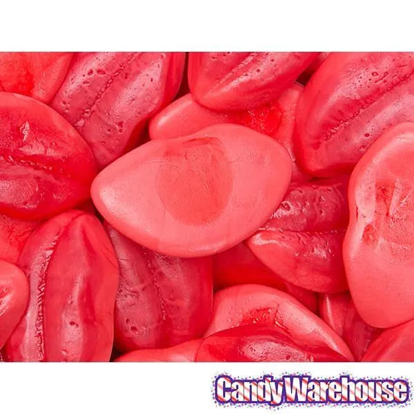 Red Gummy Lips Candy: 1KG Bag